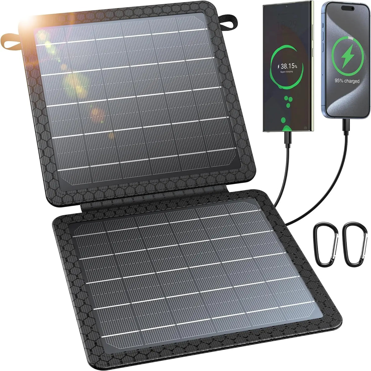 10W Portable Folding Solar Panel